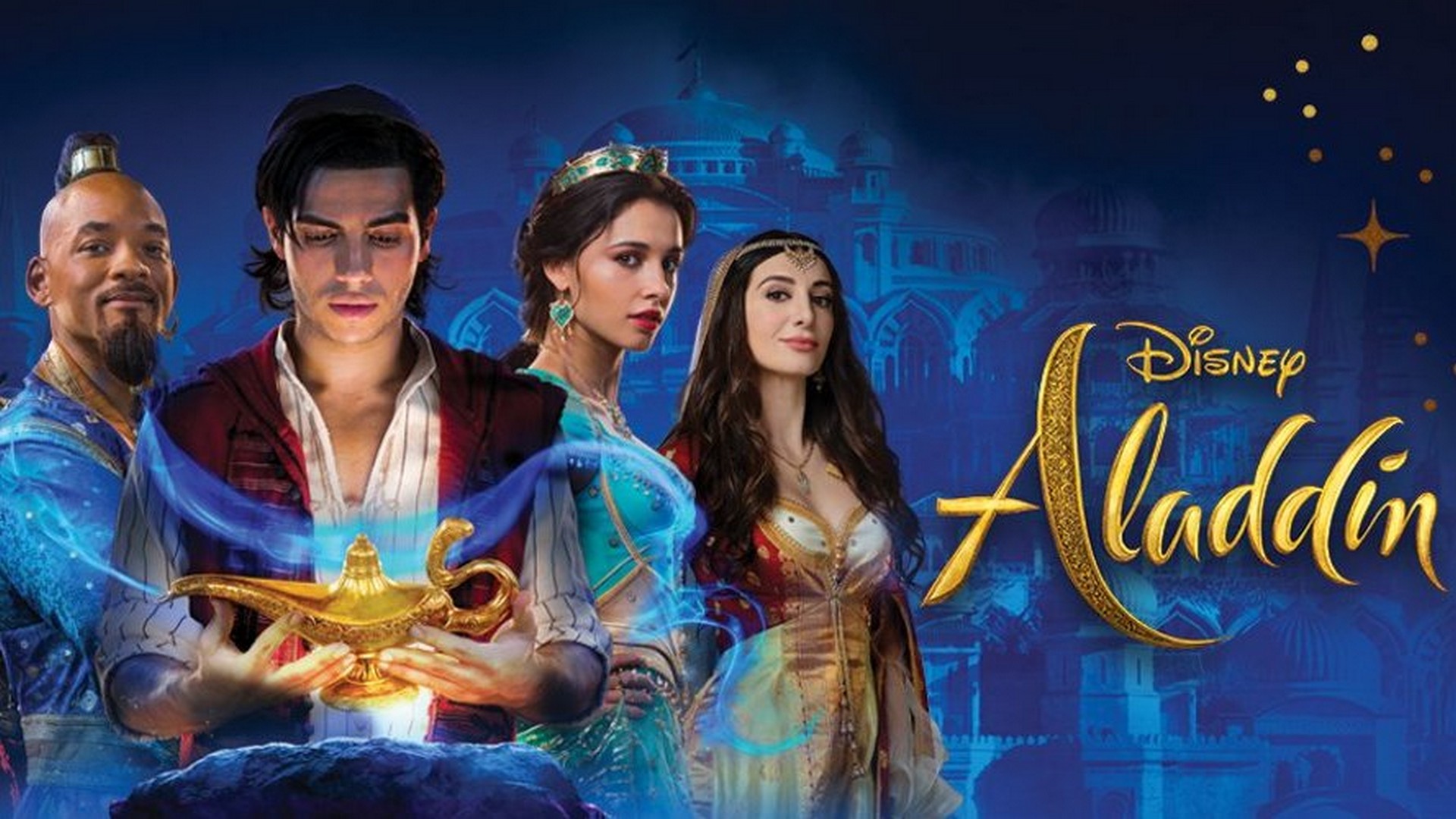 characters from Aladdin 2019