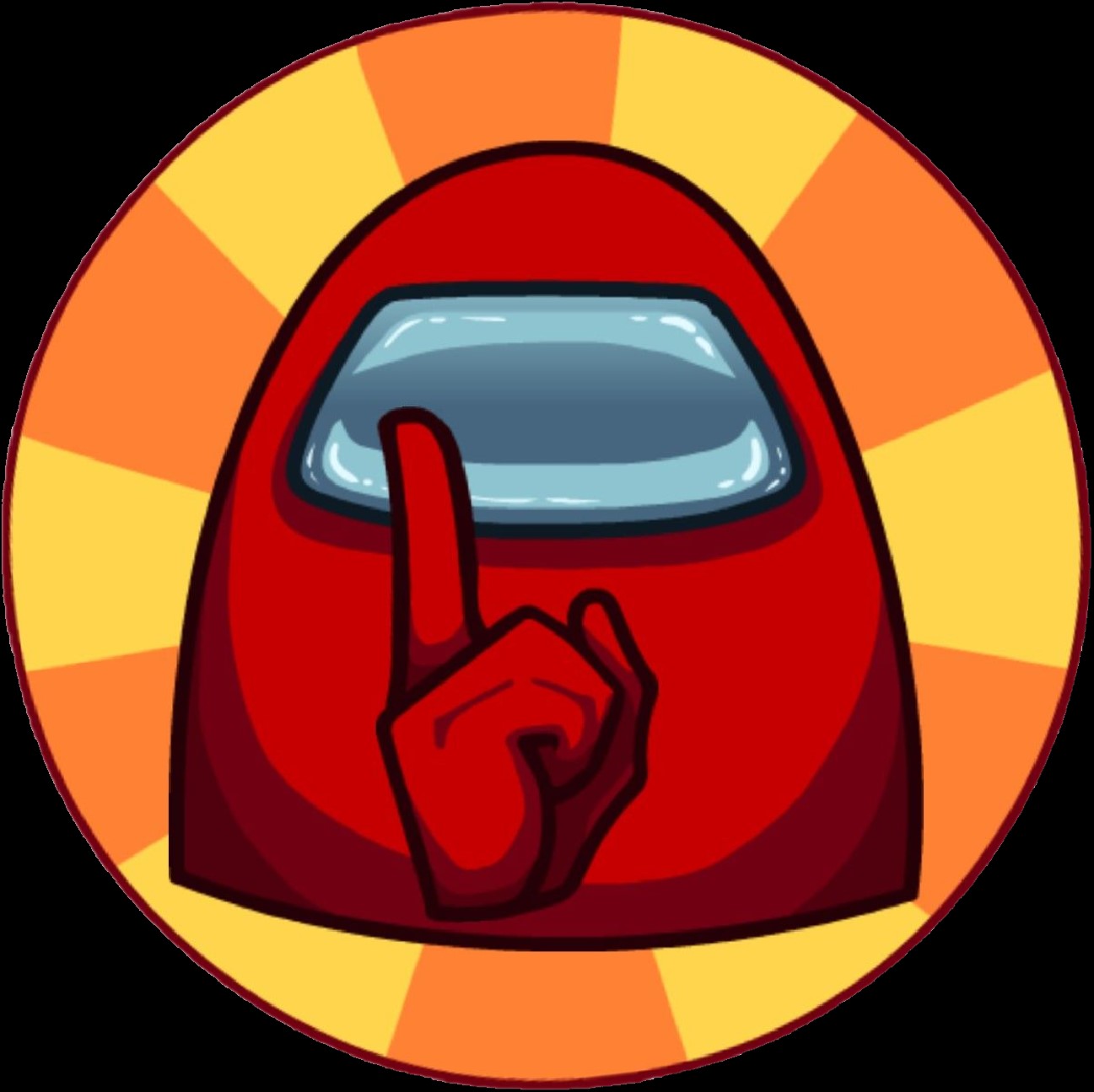 Shhh icon from Among Us