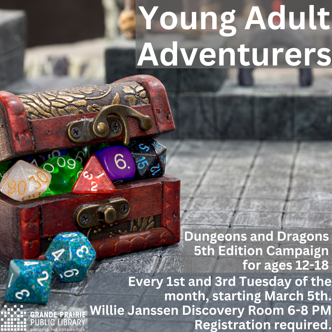 Dungeons and Dragons group for Teens