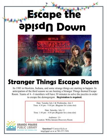 Escape Room Poster