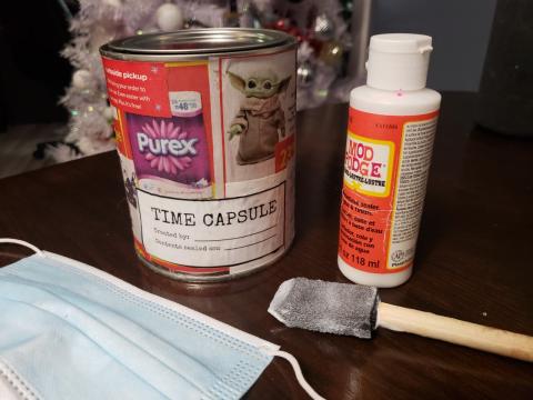 image of DIY time capsule