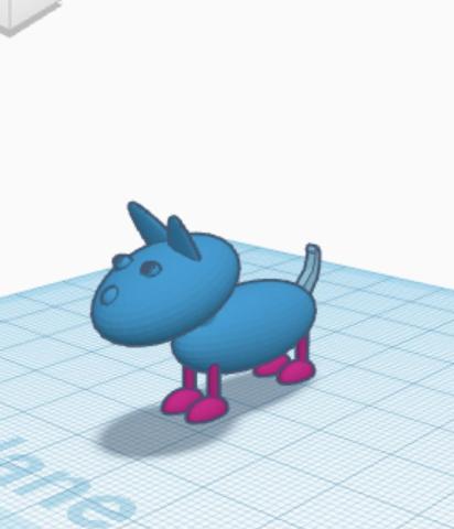 Tinkercad Dog