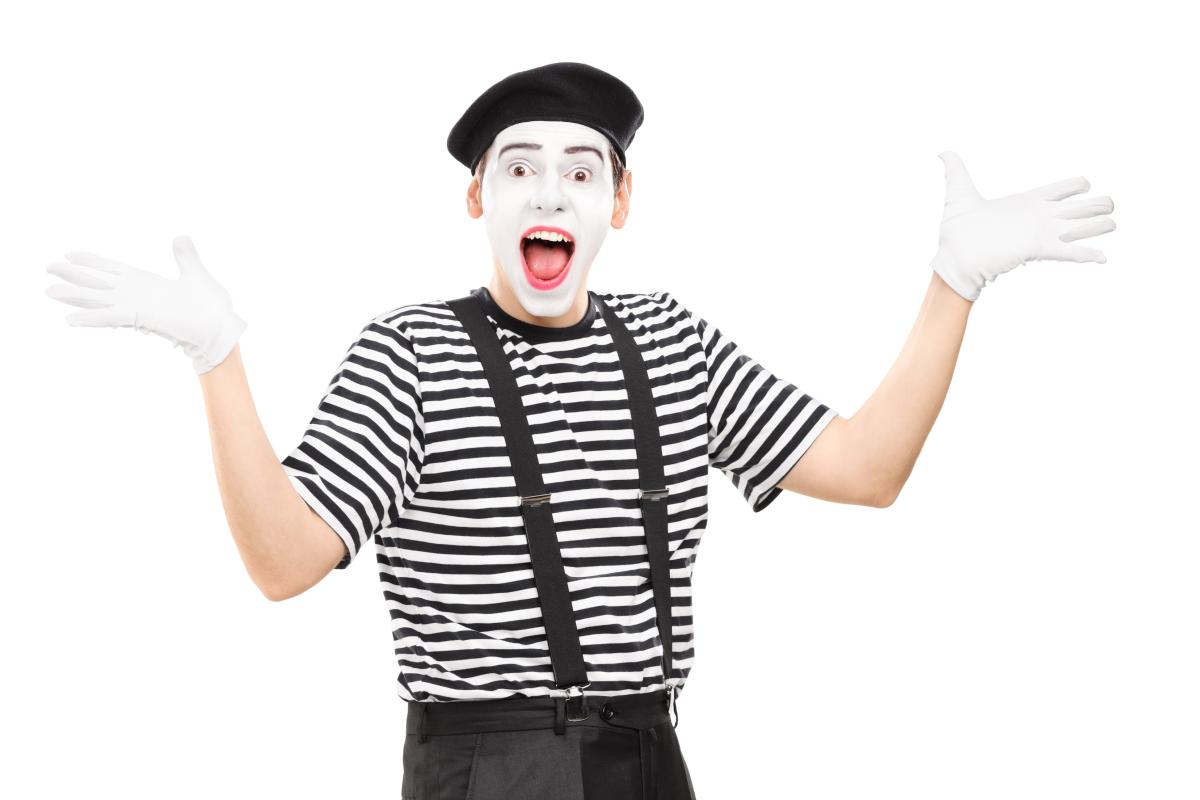 mime