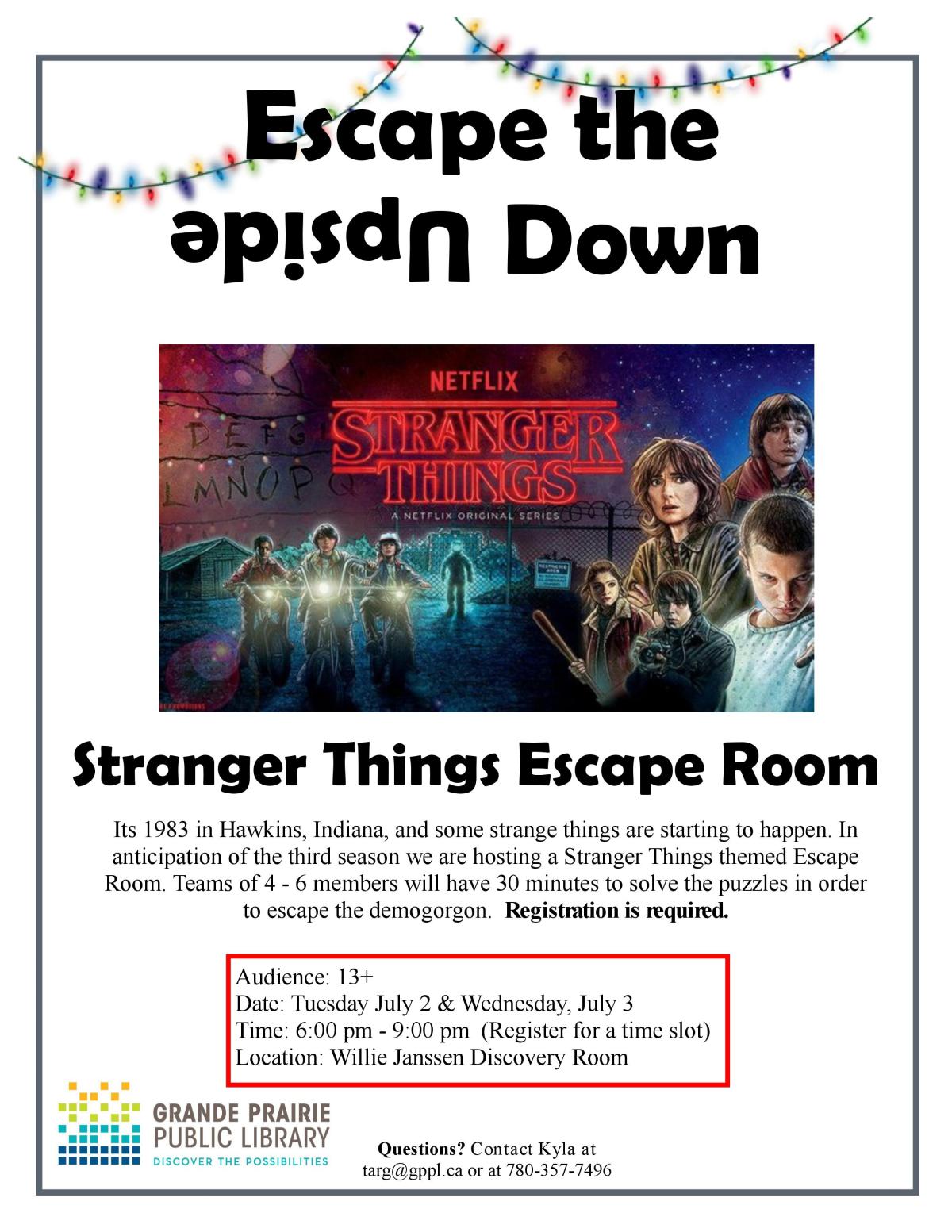 Escape Room Poster