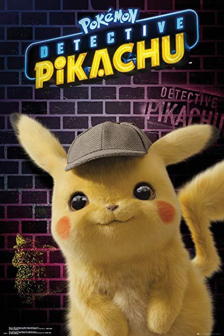 pikachu in detective hat