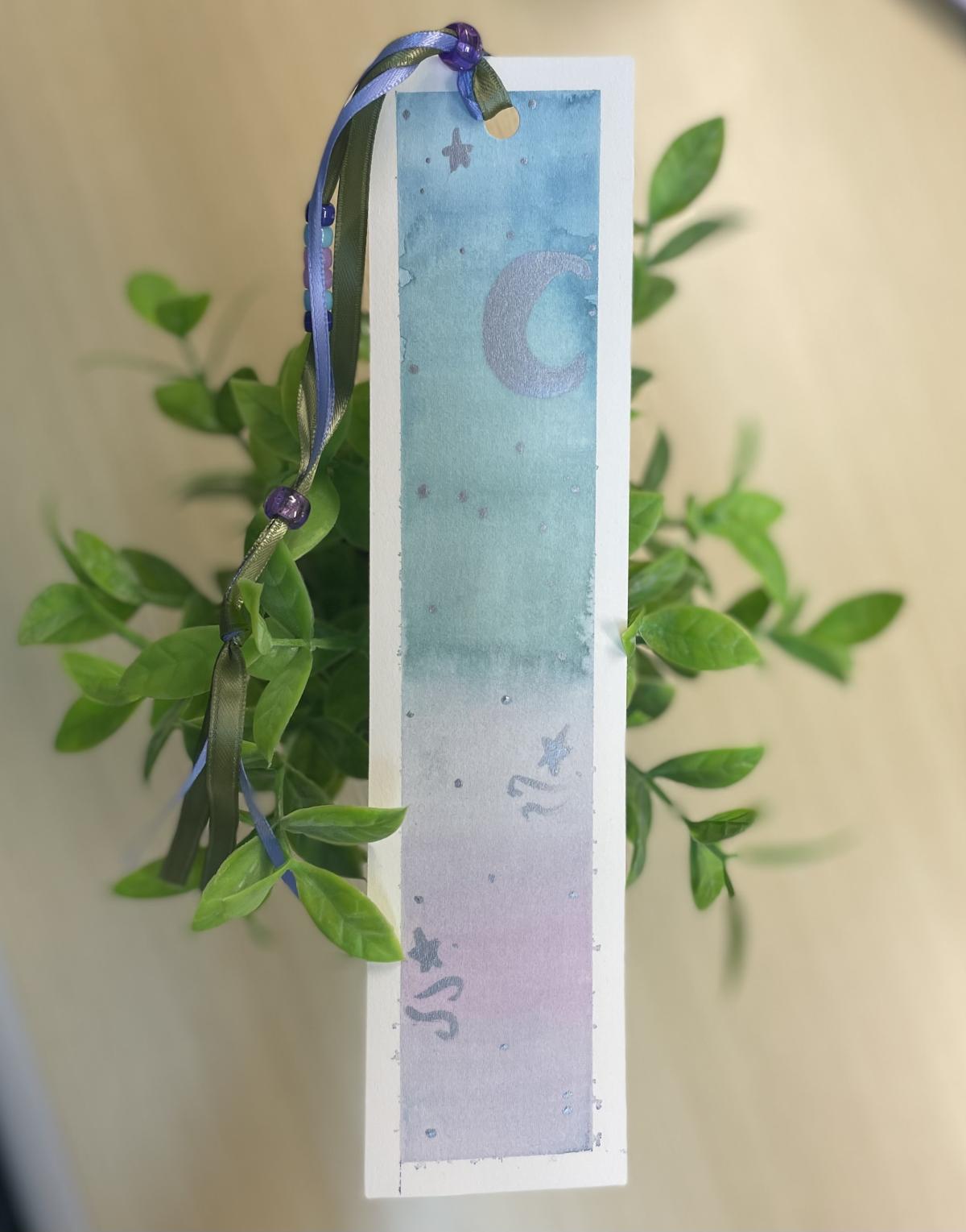 Watercolour Bookmark