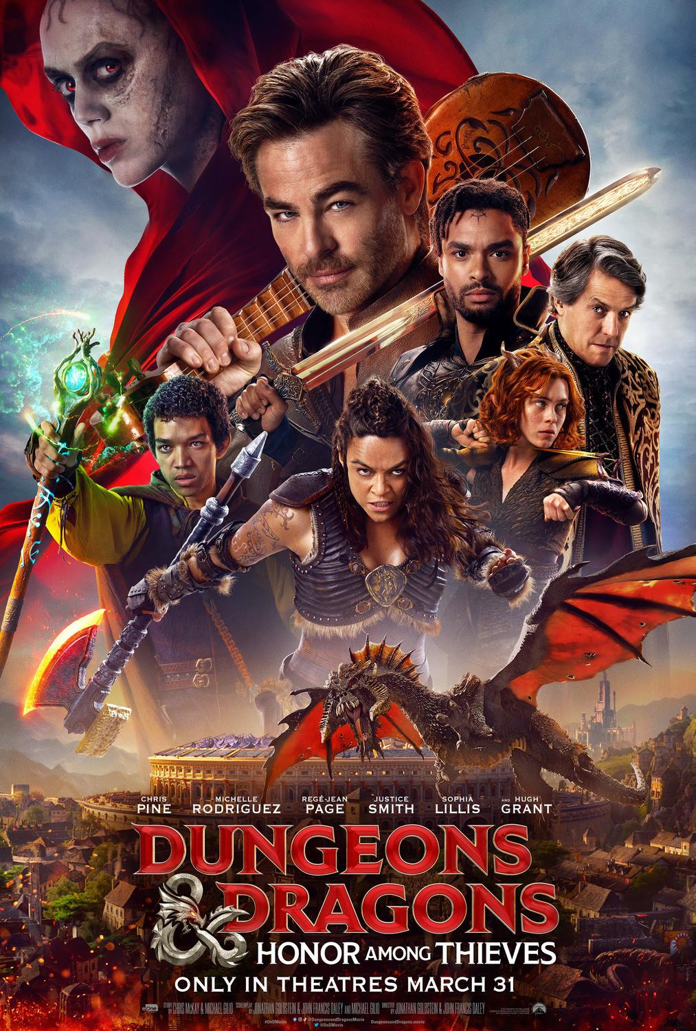 Dungeons and Dragons movie poster