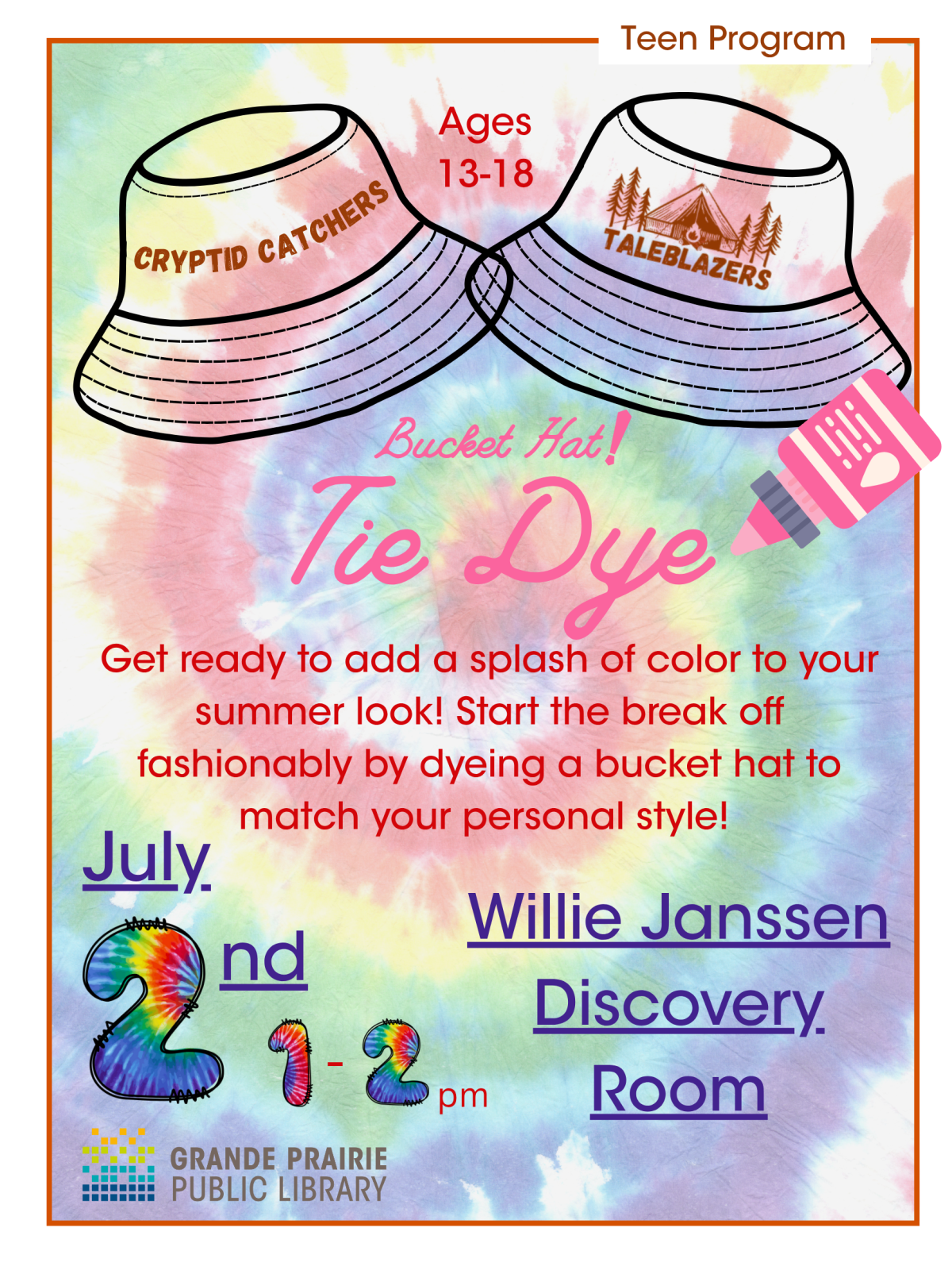 Bucket hats swirl in color